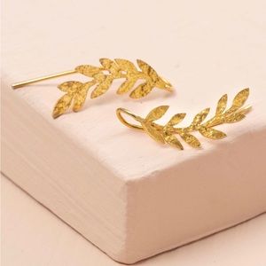 Noonday collection forestry climber earrings